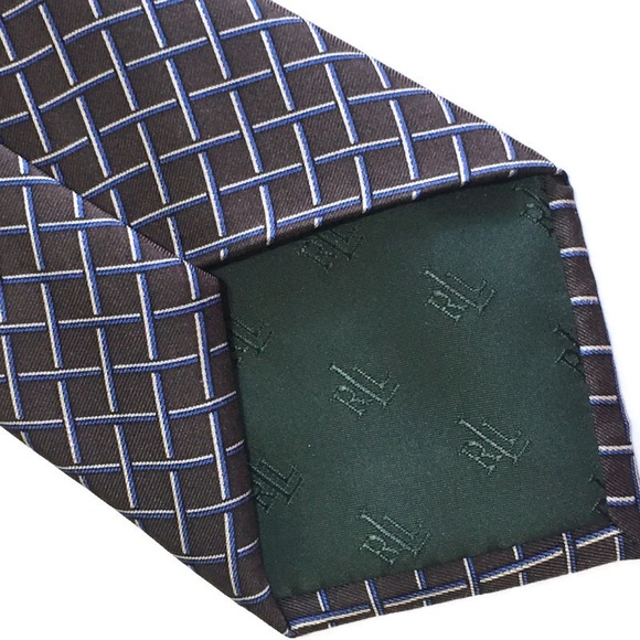 Men’s Lauren Ralph Lauren 100% Handmade Silk Tie - Picture 6 of 6